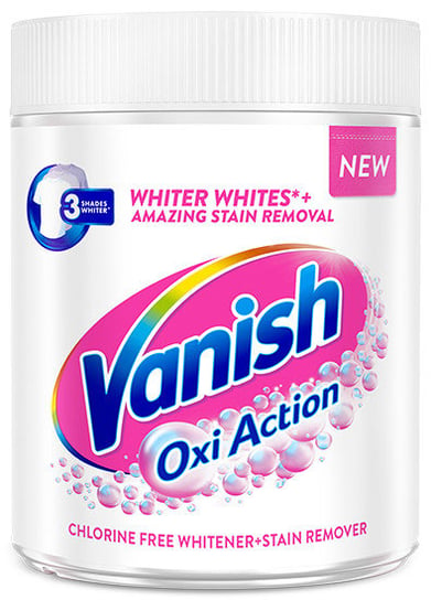 Vanish Oxi Action Odplamiacz w proszku do białych tkanin 500 g Reckitt Benckiser