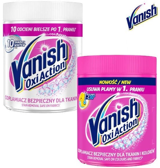 Vanish Oxi Action Pink Odplamiacz Kolor 470g Vanish