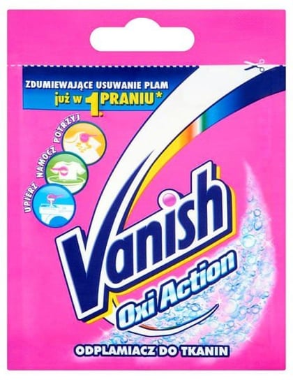 Vanish Oxy Action Odplamiacz Do Tkanin 30G Vanish