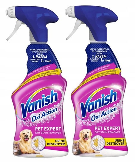 Vanish Pet Expert Spray Do Czyszczenia 2 X 500Ml Reckitt Benckiser