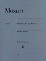 Variationen für Klavier Mozart Wolfgang Amadeus