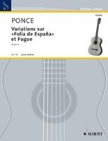 Variations sur "Folia de España" et Fugue Schott Music