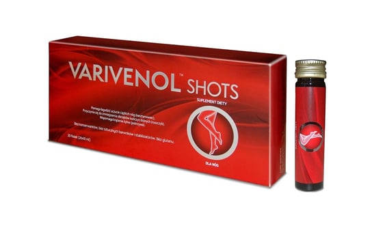 Varivenol Shots, suplement diety, płyn, 20 x 10 ml Valents