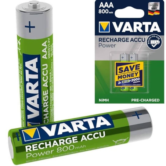 Varta Akumulator Longlife Micro AAA/HR03 1.2 V 800 mAh, 2szt Varta