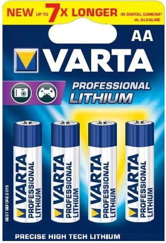 Varta Bateria Professional Lithium AA / R6 4 szt. Varta