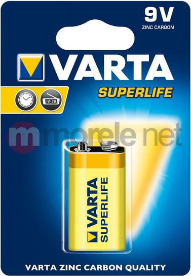 Varta Bateria Superlife 9V Block 1 szt. Varta