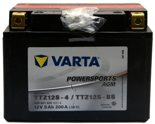 VARTA TTZ12S-BS YTZ12S-BS 12V 9Ah 200A L+ Akumulator motocyklowy Varta