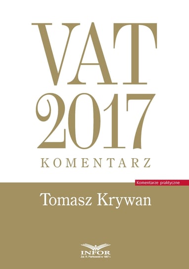 VAT 2017. Komentarz Krywan Tomasz