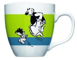 Vater und Sohn Tasse Henkeltasse 0,4 l Plauen E. O.