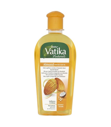 Vatika, olejek do włosów z migdałem, 200 ml Vatika