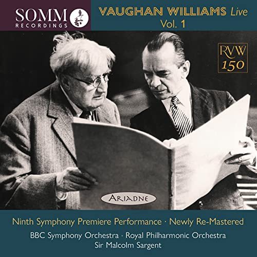 Vaughan Williams Live Volume 1 Various Artists