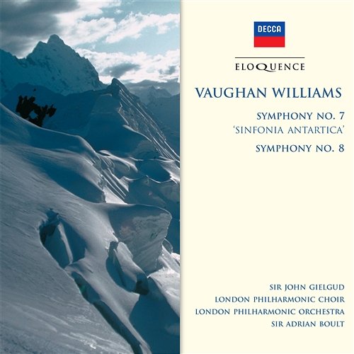 Vaughan Williams: Symphony No.7 - "Sinfonia Antartica"; Symphony No.8 Sir John Gielgud, London Philharmonic Choir, London Philharmonic Orchestra, Sir Adrian Boult