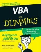 VBA For Dummies Mueller John Paul