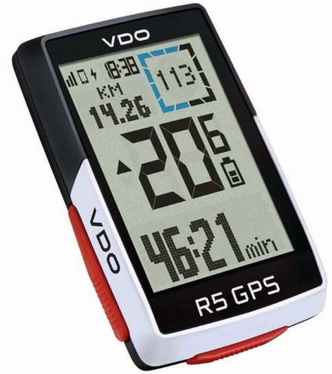 VDO R5 GPS Bezprzewodowy Licznik Rowerowy E-Bike 35 Funkcji VDO
