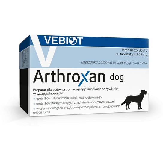 VEBIOT Arthroxan dog 60 tabletek Nutrifarm