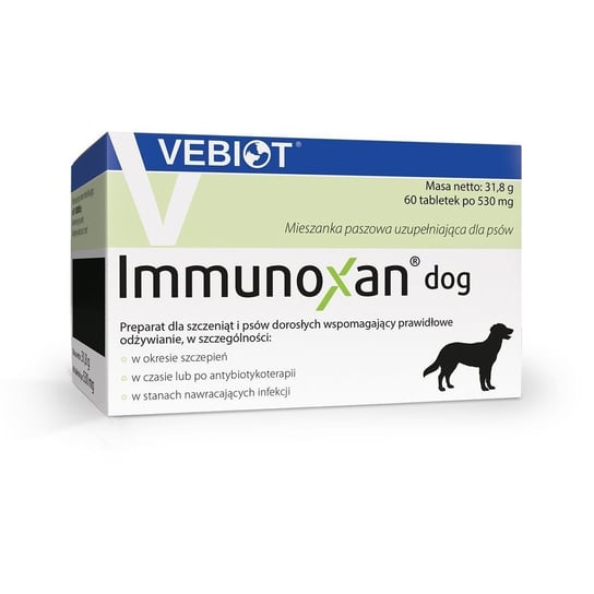 Vebiot Immunoxan dog 60 tabletek Vebiot
