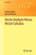 Vector Analysis Versus Vector Calculus Galbis Antonio, Maestre Manuel