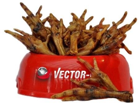 Vector-Food Kurze łapki stopki suszone 5szt. VECTOR FOOD