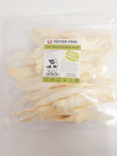 Vector-Food Uszy Królicze Białe [B26] 20Szt Vector-Food