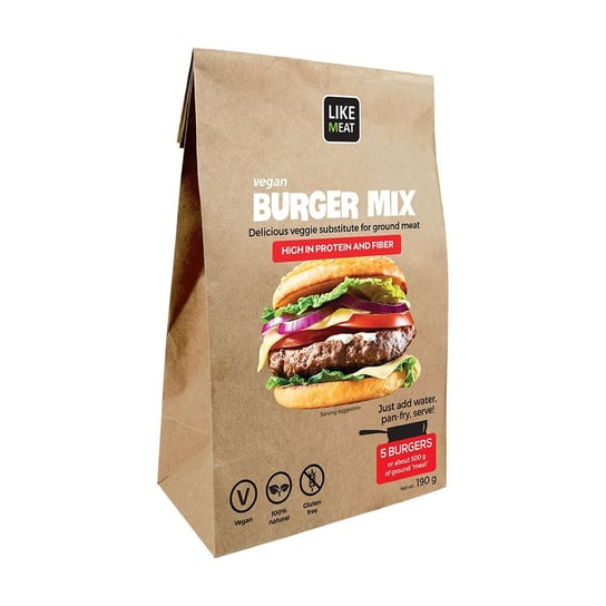 Vegan Burger Mix Roślinny Zamiennik Mięsa 200 g Newfood Newfood
