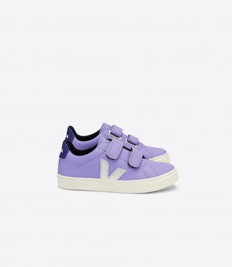 Veja - Sneakersy Dziecięce Esplar chromefree - Lavande Silver Purple - 29 Veja