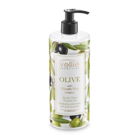 Vellie, Olive, Odświeżający żel pod prysznic, 400 ml Vellie Japan