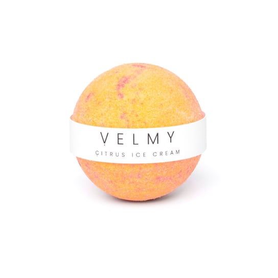Velmy, Kula Do Kąpieli, Cytrus - Citrus Ice Cream, 1 szt. VELMY