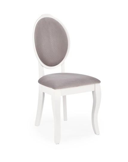 Velo Krzesło Kolor Biały/Popiel (1P=2Szt) Halmar