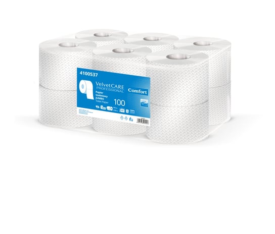VelvetCARE - Papier toalet. Jumbo 100 a'12 Velvet Care