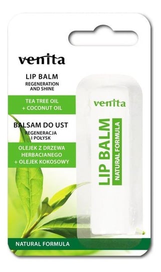 Venita, balsam do ust regeneracja i połysk, 4 g Venita