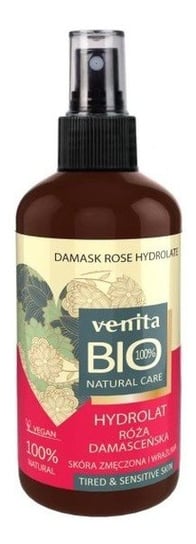 Venita Bio natural care hydrolat skóra zmęczona i wrażliwa róża damasceńska 100ml Venita