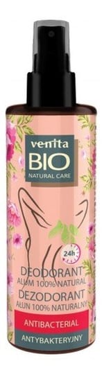 Venita Bio, Vegan, Dezodorant naturalny Ałun 100% antybakteryjny, 100 ml Venita
