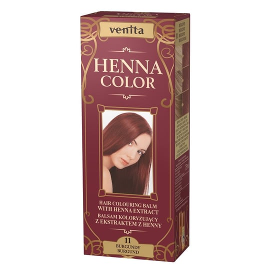 Venita, Henna Color, balsam koloryzujący, 11 Burgund, 75 ml Venita