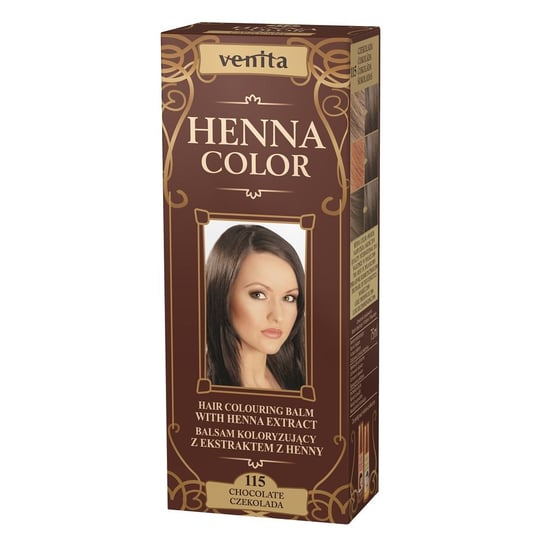 Venita, Henna Color, balsam koloryzujący, 115 Czekolada, 75 ml Venita