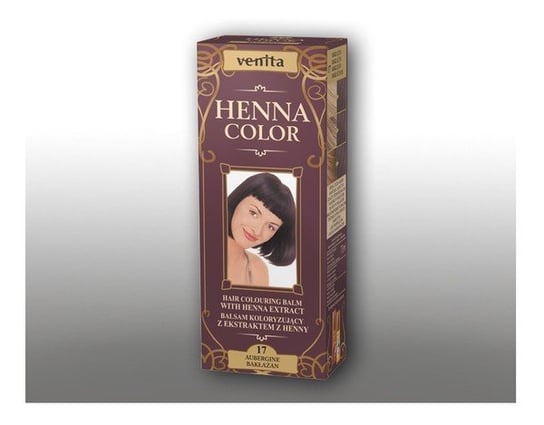 Venita, Henna Color, balsam koloryzujący, 17 Bakłażan, 75 ml Venita