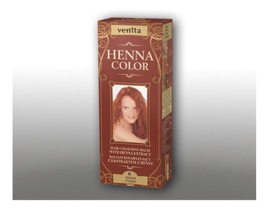 Venita, Henna Color, balsam koloryzujący, 6 Tycjan, 75 ml Venita