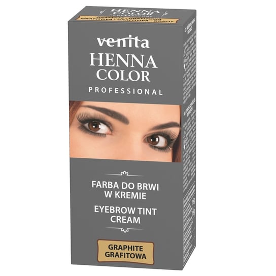 Venita, Henna Color, henna do brwi w kremie 03 Grafit, 30 g Venita