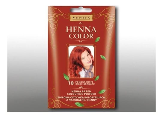 Venita, Henna Color, odżywka koloryzująca, saszetka, 10 Owoc Granatu, 30 g Venita