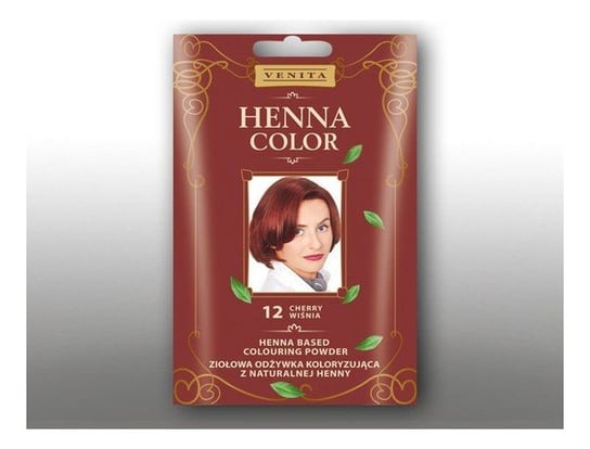 Venita, Henna Color, odżywka koloryzująca, saszetka, 12 Wiśnia, 30 g Venita