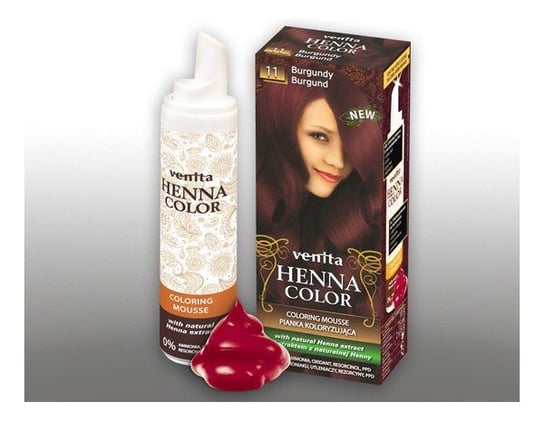 Venita, Henna Color, pianka koloryzująca, 11 Burgund Venita