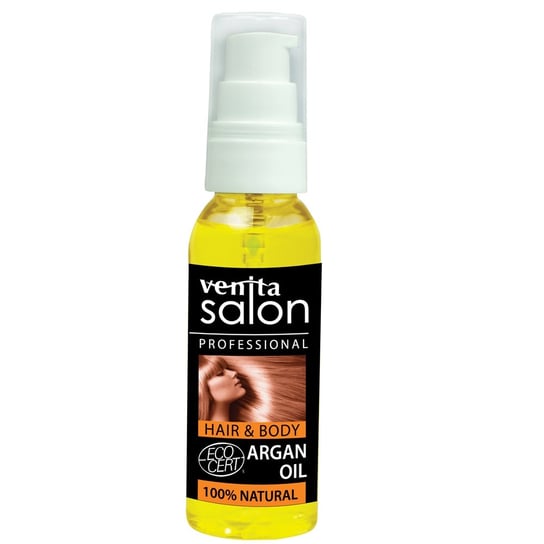 Venita, Salon Professional, olejek do włosów i ciała Argan, 50 ml Venita