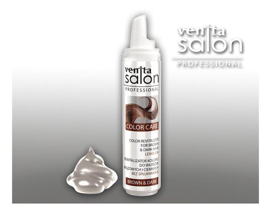Venita, Salon Professional, pianka rewitalizująca kolor 01 Brown & Dark, 75ml Venita