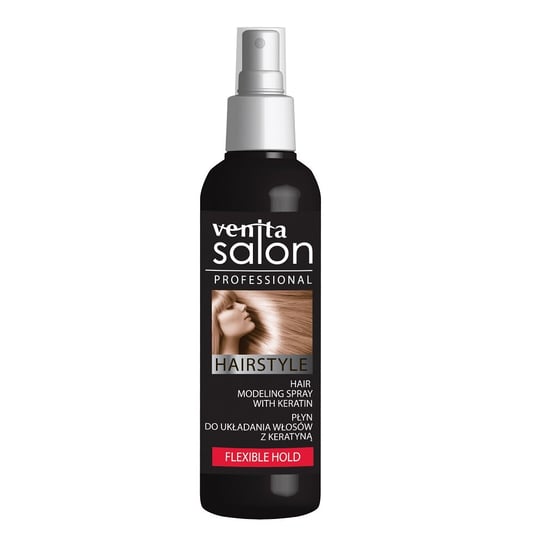 Venita, Salon Professional, spray do układania włosów z keratyną, 130 ml Venita