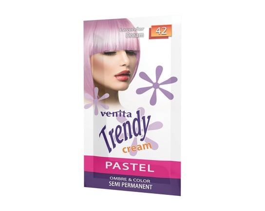Venita Trendy Cream Ultra Krem koloryzujący 42 Lavender Dream 35g Venita