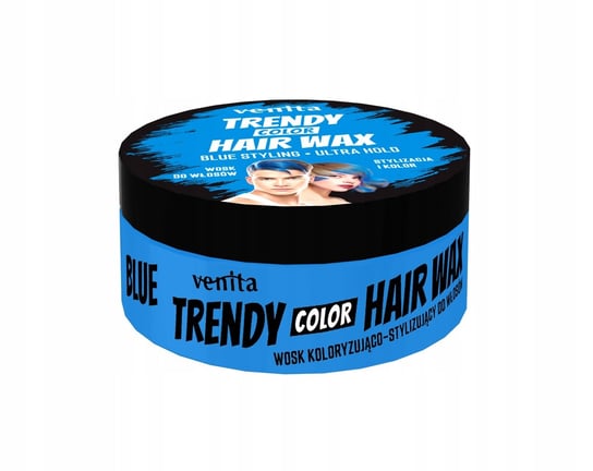 Venita Trendy, Wax Wosk koloryzujący do stylizacji, Blue, 75g Venita