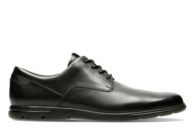 Vennor Walk [black leather] - rozmiar 39.5 Clarks