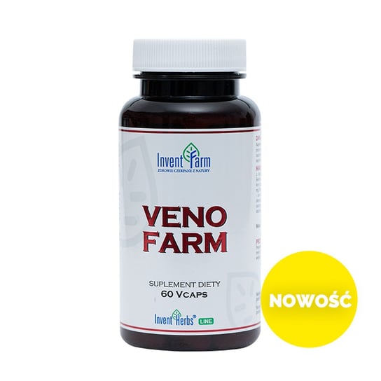 Veno Farm, suplement diety, 60 kapsułek Invent Farm