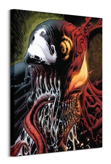 Venom Carnage Half - obraz na płótnie Marvel
