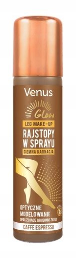 Venus Caffe Espreso Rajstopy spray ciemna karnacja, 75ml Venus