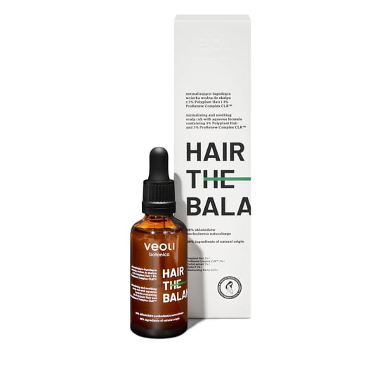 Veoli Botanica, Hair The Balance Nomalizująco - Łagodząca Wcierka Wodna Do Skalpu Z 3% Polyplant Hair I 3% Prorenew Complex Clr™, 50 Ml VEOLI BOTANICA